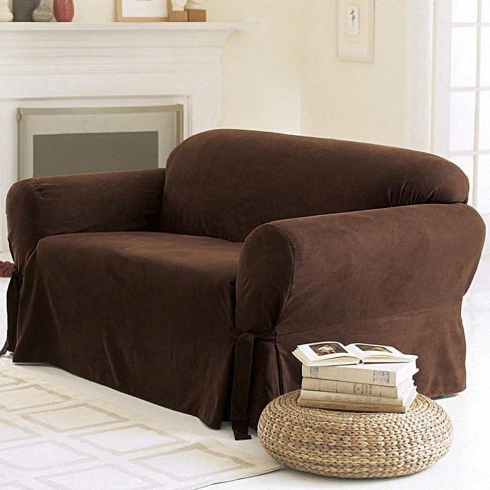 Sure Fit Soft Suede Sofa Cover.